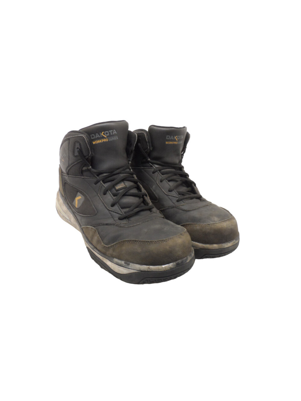 Dakota Men's Mid-Cut ATCP Quad Comfort Safety Shoes 4000 Black Size 12M
